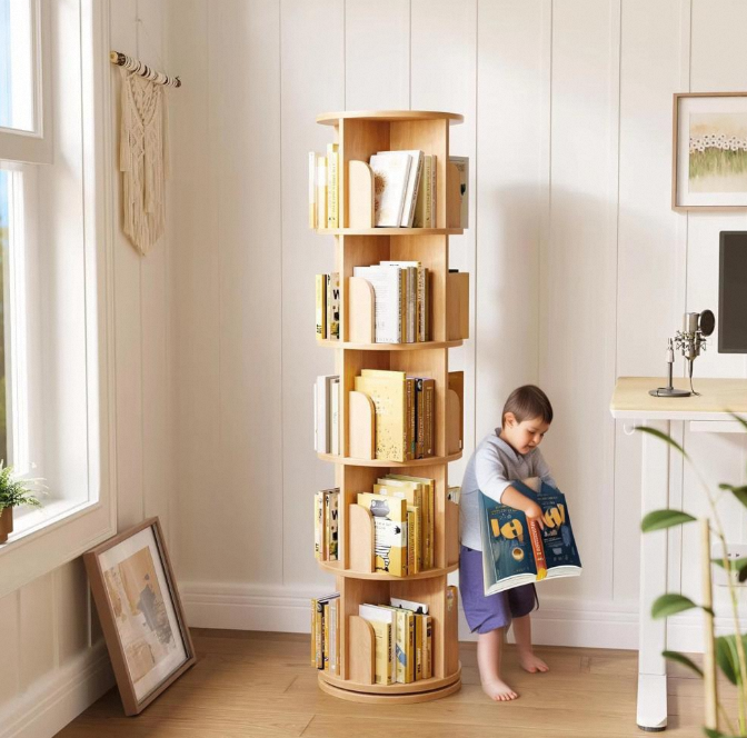 Baby Cabinet 5 Tall Tiers Floo - огляд і ціна Bookshelf 5 Tier