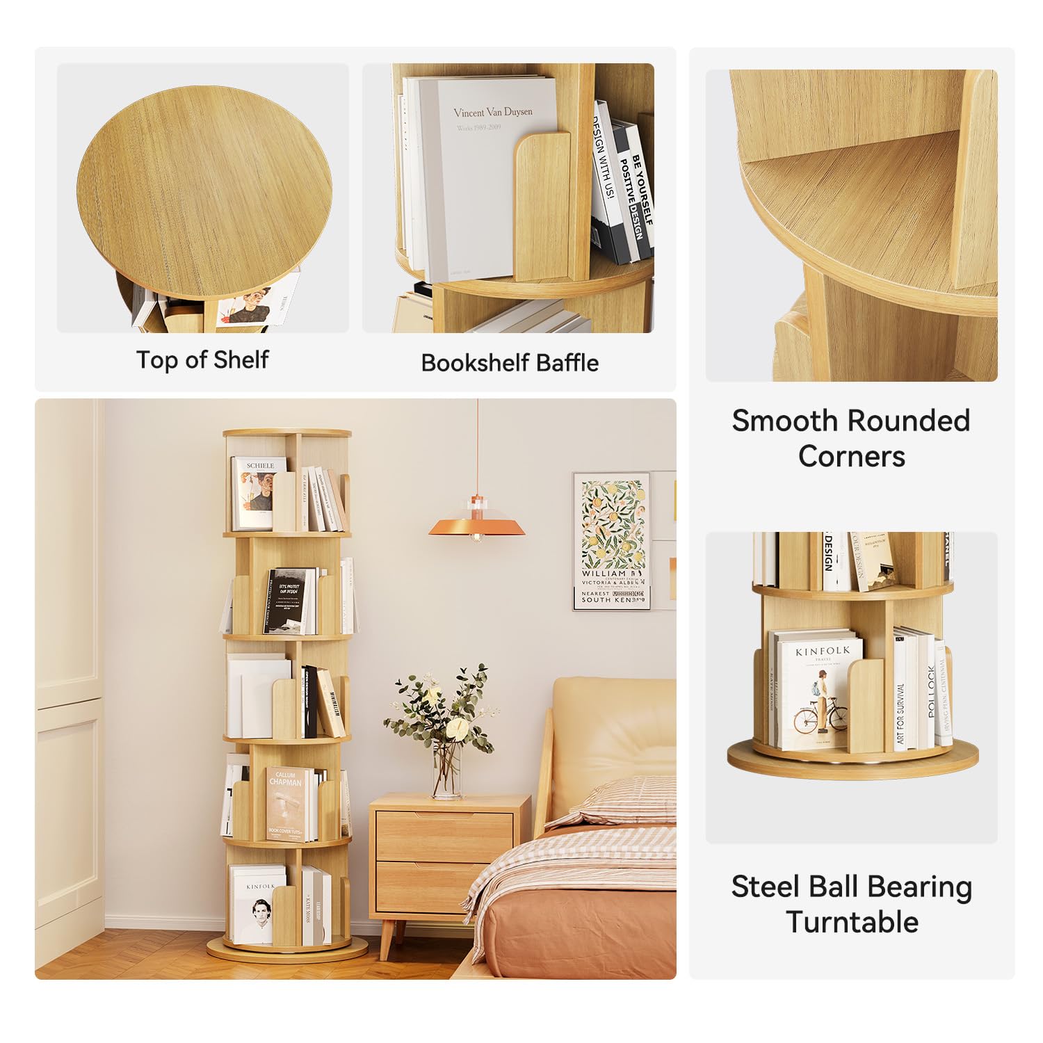 Baby Cabinet 5 Tall Tiers Floo - огляд і ціна Bookshelf 5 Tier