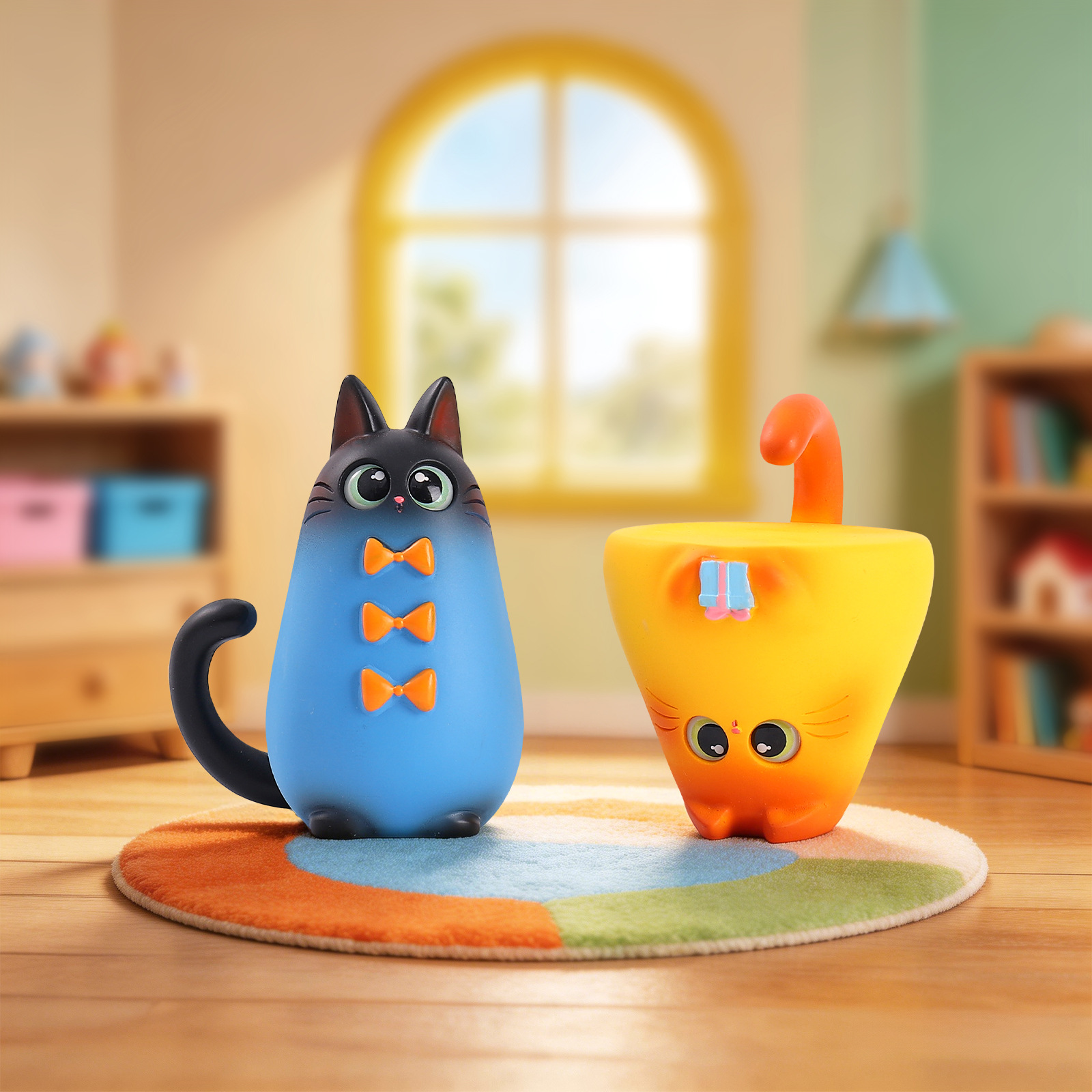 Blind Box Cat Figurine Resin C - огляд і ціна Office Furniture Installation