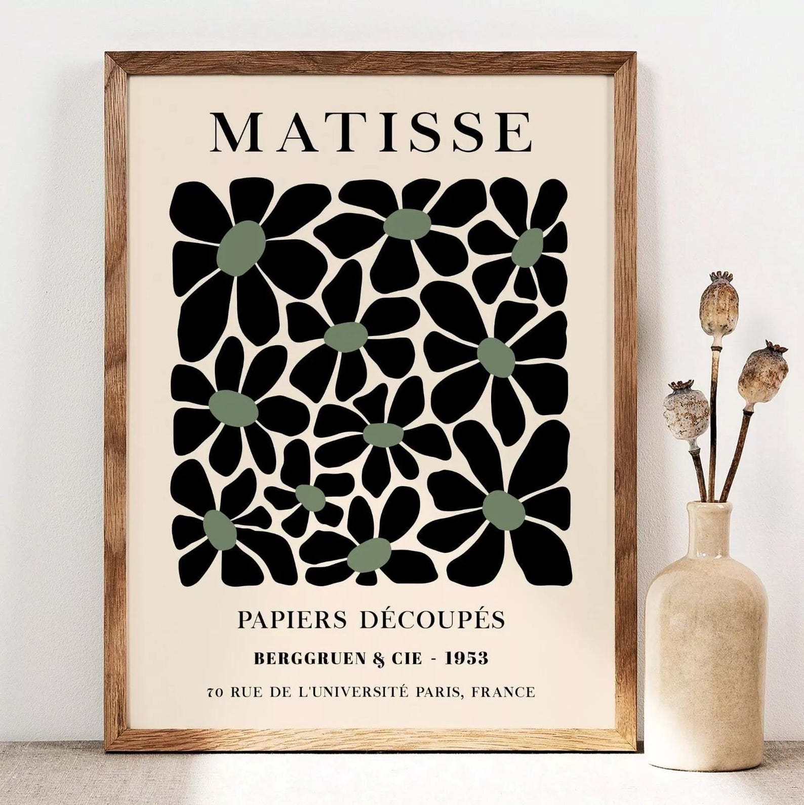 3pcs/set Retro Matisse Canvas  - огляд і ціна Office Furniture Set