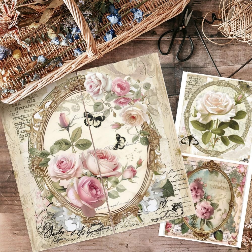 3pcs/Set Rose Rub on Transfers - огляд і ціна Office Furniture Set