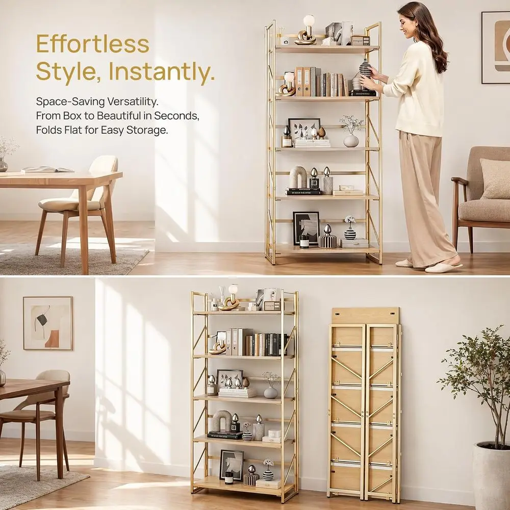 2-in-1 Convertible Bookshelf,  - огляд і ціна Bookshelf 5 Tier