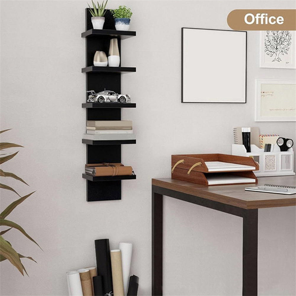 5 Tier Wall-Mounted Bookshelf  - огляд і ціна Bookshelf 5 Tier