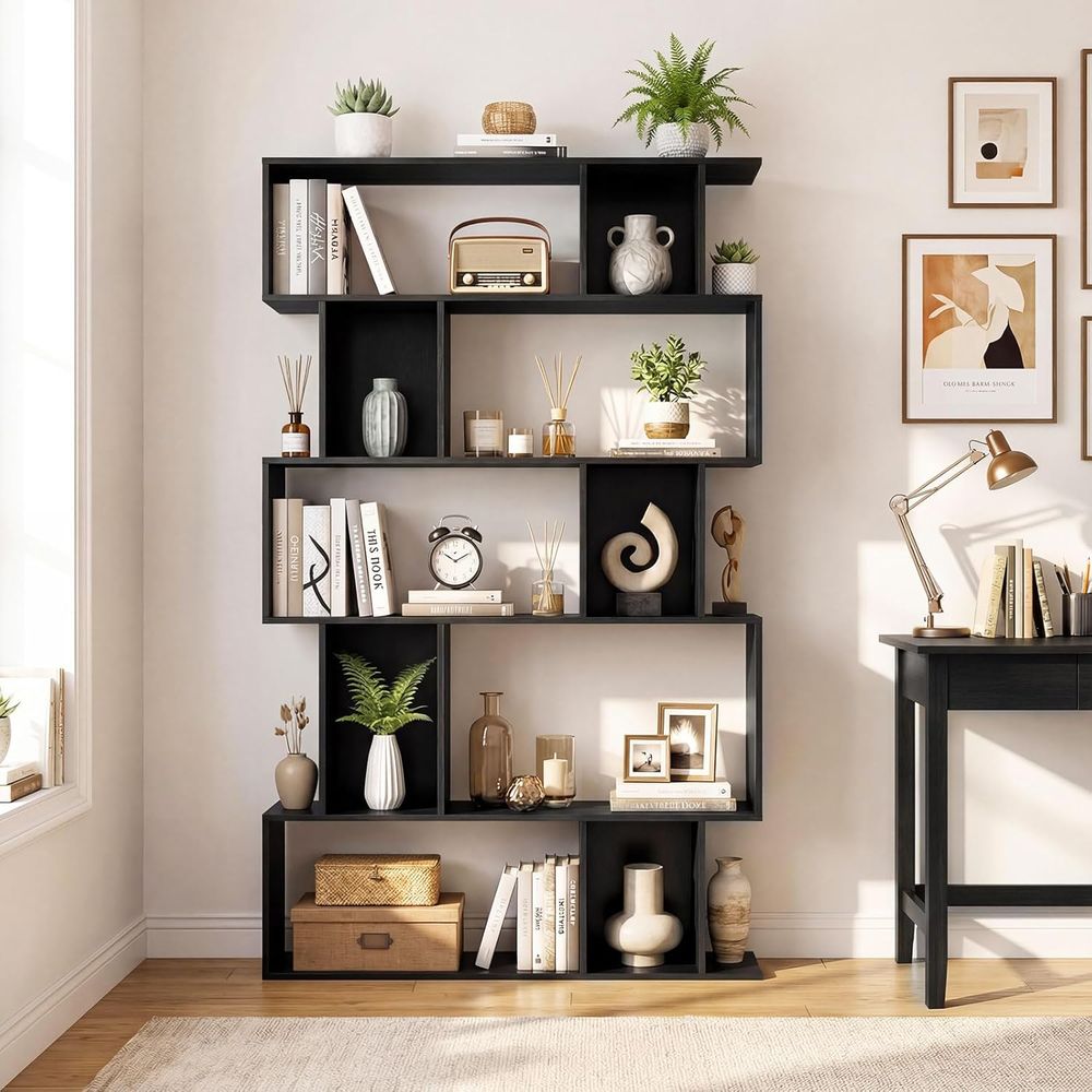 5-Tier, 10-Cube Bookshelf with - огляд і ціна Bookshelf 5 Tier
